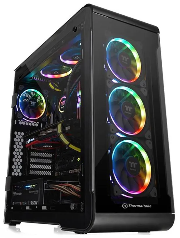 Корпус для ПК THERMALTAKE VIEW 32 TG RGB CA-1J2-00M1WN-00
