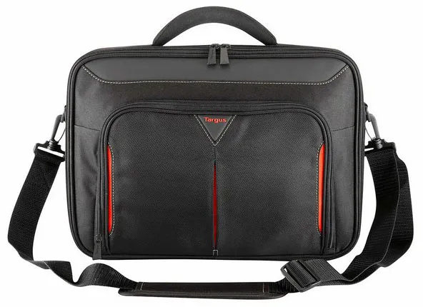 Сумка для ноутбука Targus CN414EU Classic+ Clamshell Case black/red