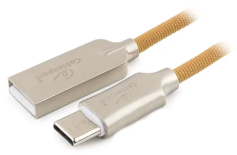Кабель USB Type A-C Cablexpert CC-P-USBC02Gd-1.8M