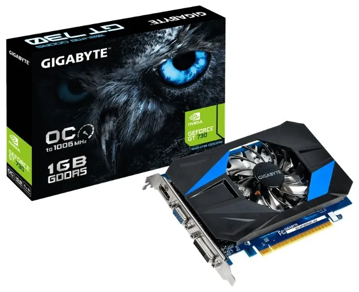Видеокарта 1 GB Gigabyte GV-N730D5OC-1GI GeForce GT 730