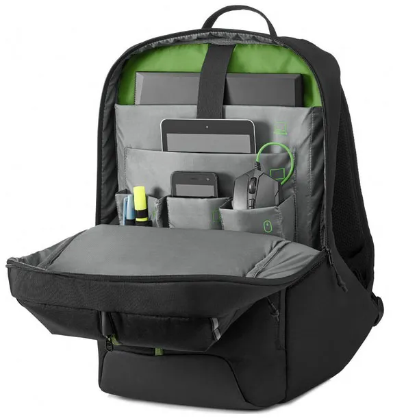 Рюкзак для ноутбука HP Pavilion Gaming 500 black-green