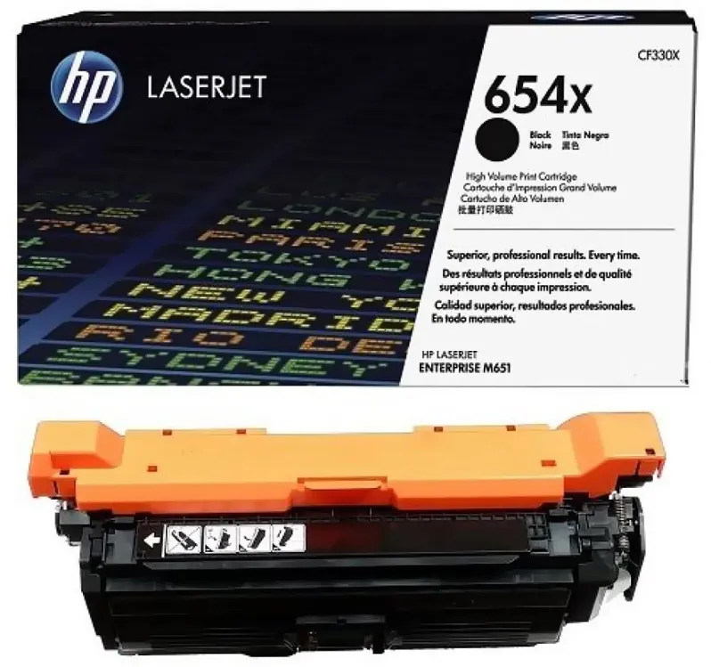 Картридж лазерный HP 654X CF330X черный
