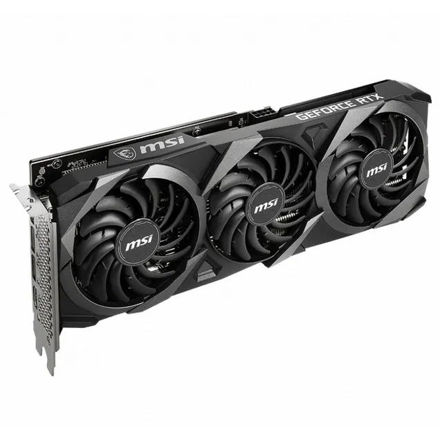 Видеокарта 12Gb MSI RTX 3060 VENTUS 3X 12G OC