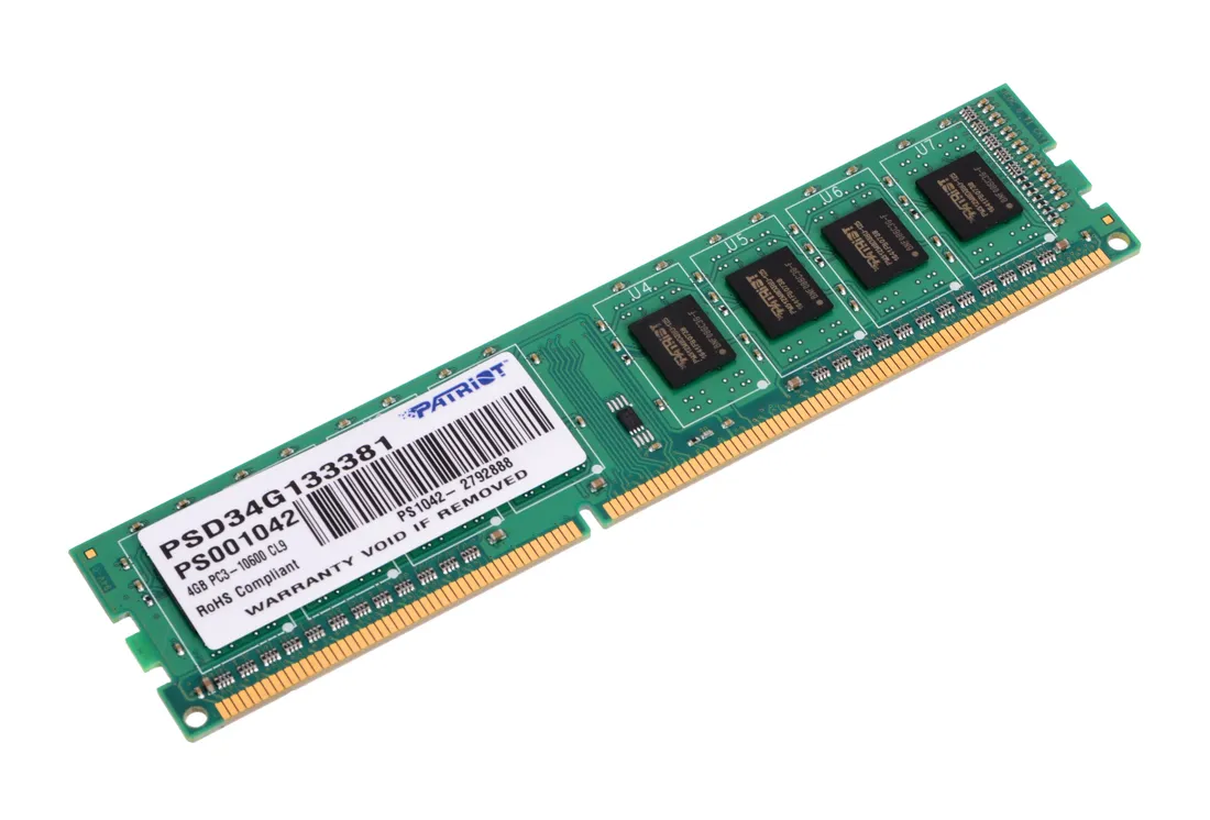 Оперативная память 4 GB Patriot PSD34G133381