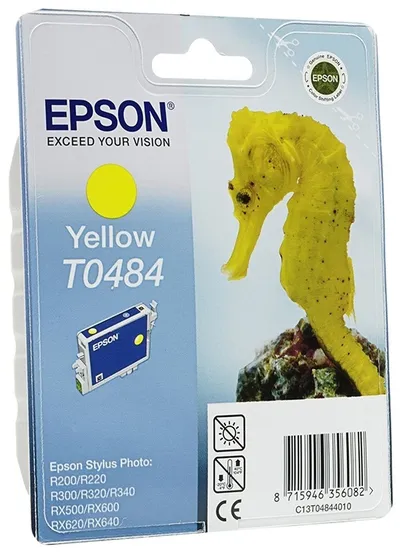 Картридж Epson C13T04844010 желтый