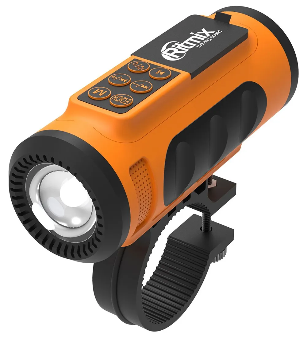 Компактная акустика RITMIX SP-520BC Оранжевый-черный