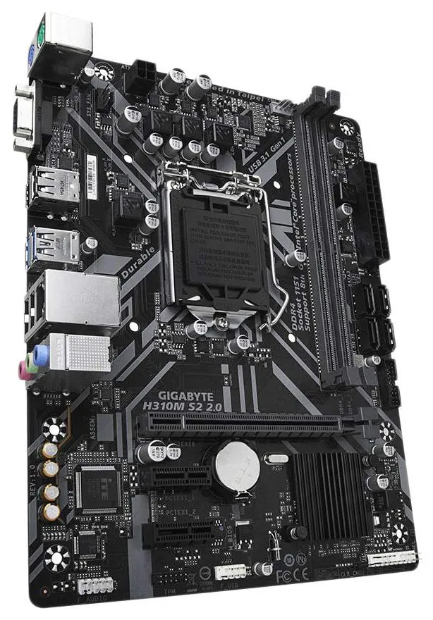Материнская плата Gigabyte H310M S2 2.0