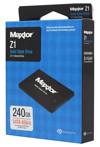 SSD накопитель 240 GB Seagate Maxtor Z1 YA240VC1A001