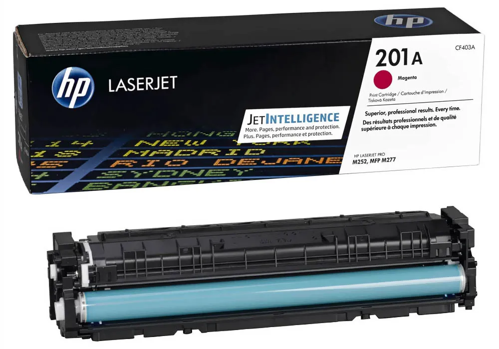 Картридж HP CF403A 201A Magenta