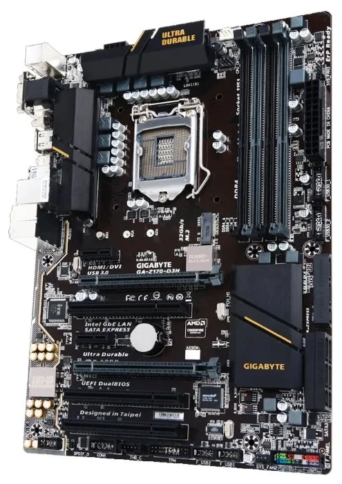 Материнская плата Gigabyte GA-Z170-D3H