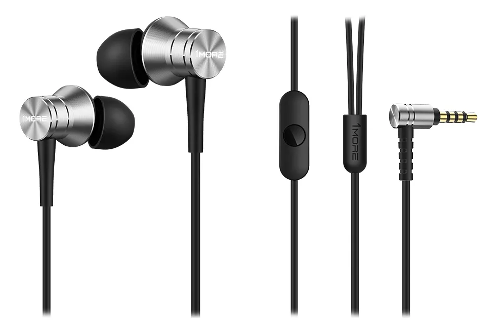 Гарнитура Xiaomi 1MORE Piston Fit In-Ear Headphones E1009 Серебро