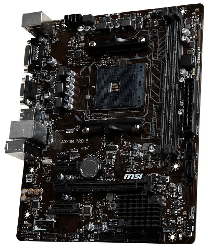 Материнская плата MSI A320M PRO-E