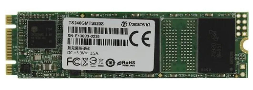 SSD накопитель 240GB Transcend TS240GMTS820S