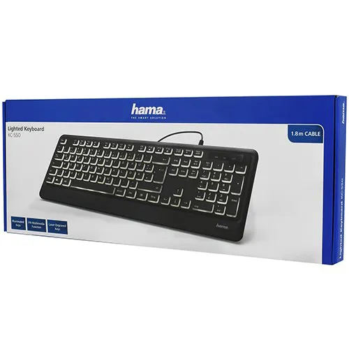 Клавиатура Hama KC-550 black