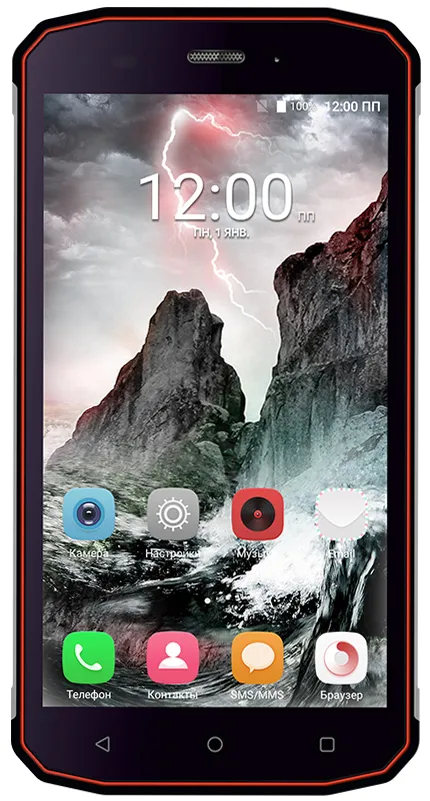 Смартфон Texet TM-5201 ROCK черный