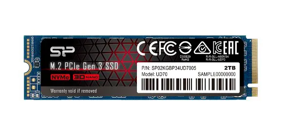 SSD накопитель 2 TB Silicon Power UD70 SP02KGBP34UD7005