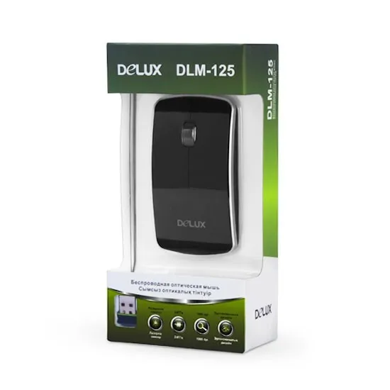 Компьютерная мышь Delux DLM-125OGB