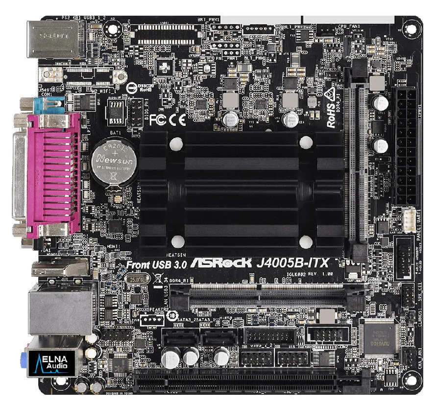 Материнская плата ASRock J4005B-ITX