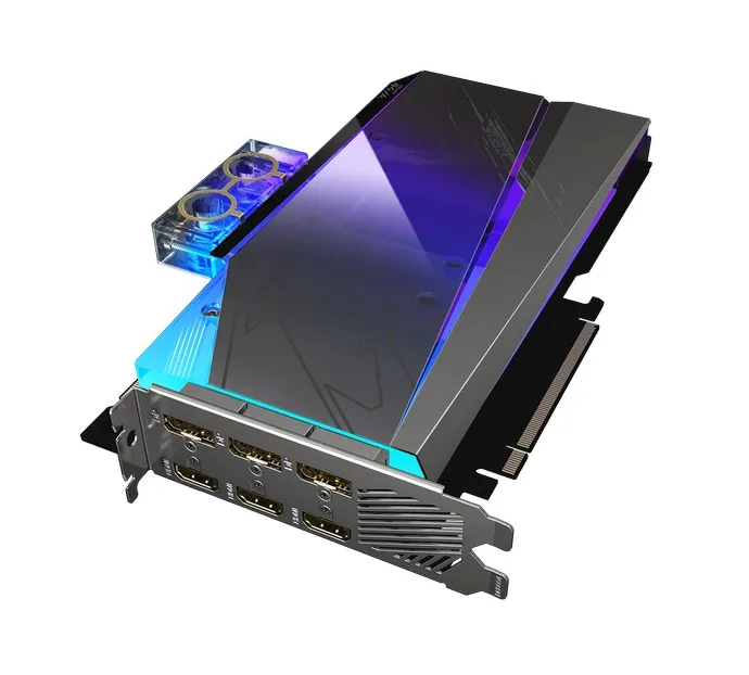 Видеокарта 24Gb Gigabyte GeForce RTX3090 AORUS XTREME WATERFORCE GV-N3090AORUSX W-24GD