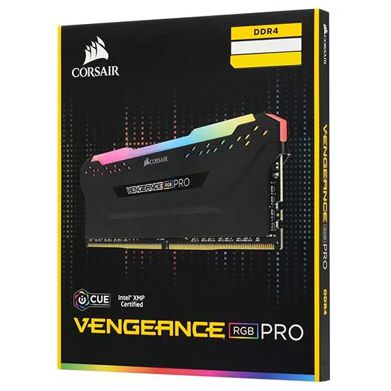Оперативная память 64 GB kit Corsair Vengeance RGB PRO CMW64GX4M2E3200C16
