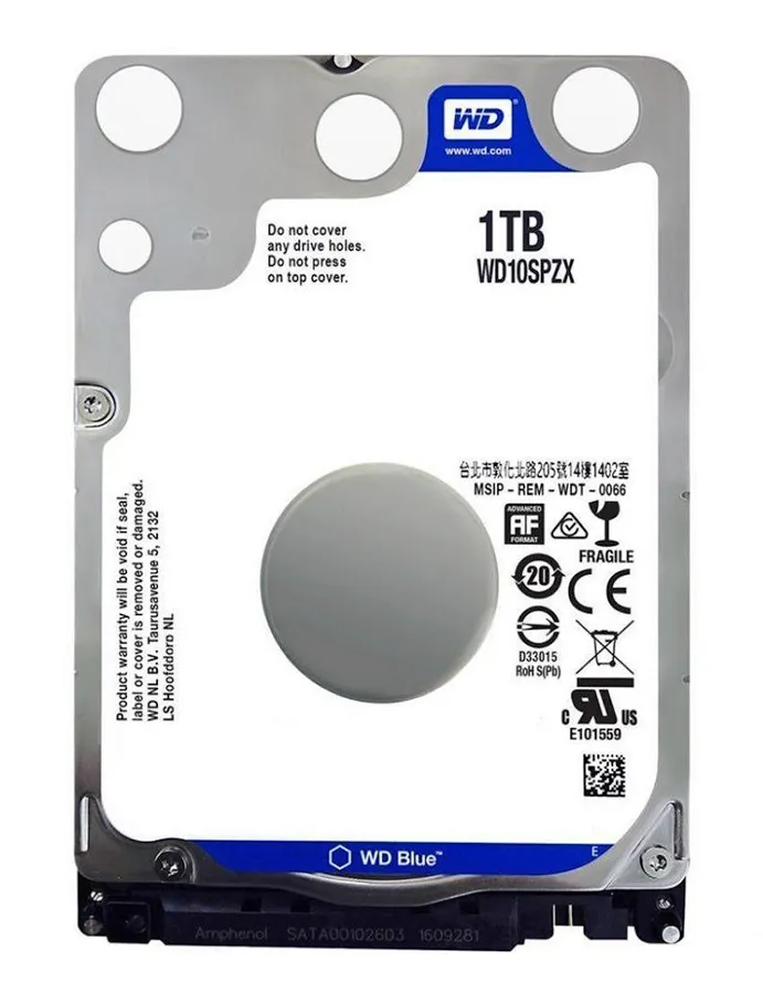 Жесткий диск 1TB WD Blue WD10SPZX