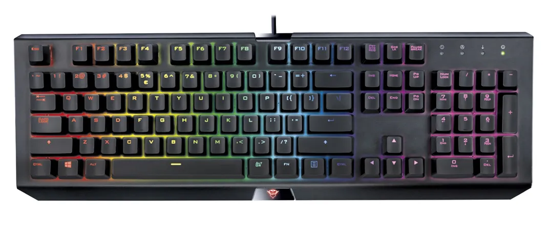 Клавиатура игровая Trust GXT 890 Cada RGB Mechanical