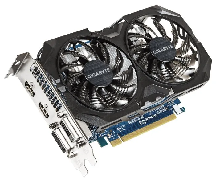 Видеокарта 4 GB Gigabyte GV-N75TWF2OC-4GI GeForce GTX 750Ti