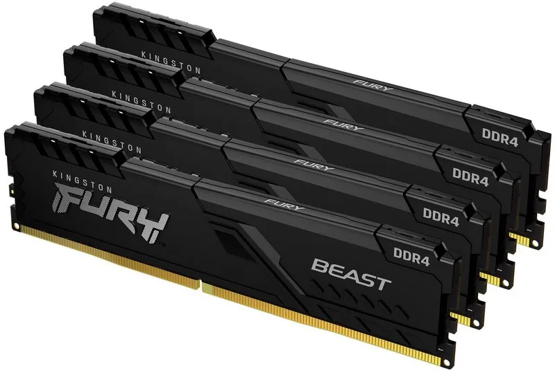 Оперативная память 32Gb Kit Kingston Fury Beast KF426C16BBK4/32