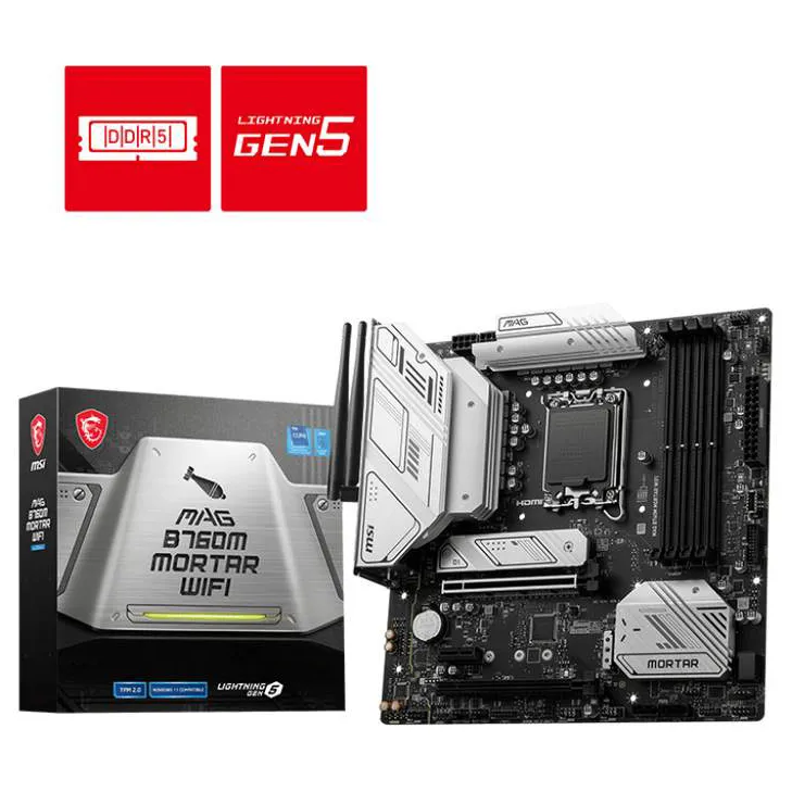 Материнская плата MSI MAG B760M MORTAR WIFI D5