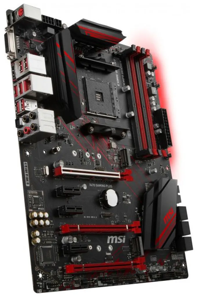 Материнская плата MSI X470 GAMING PLUS