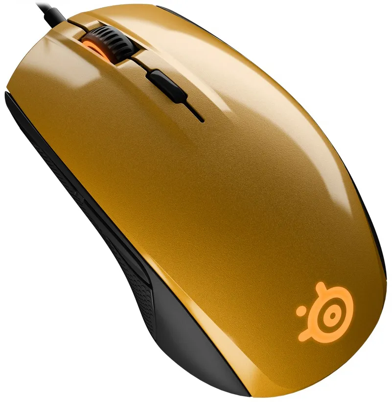 Компьютерная мышь игровая SteelSeries Rival 100 Alchemy Gold
