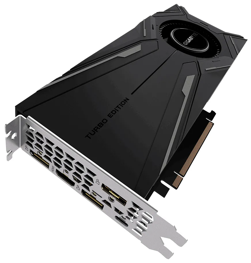 Видеокарта 8 GB Gigabyte RTX 2080 GV-N2080TURBO OC-8GC