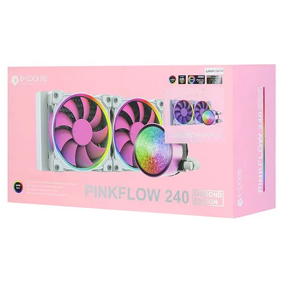 Водяное охлаждение ID-Cooling Pinkflow 240 Diamond Purple
