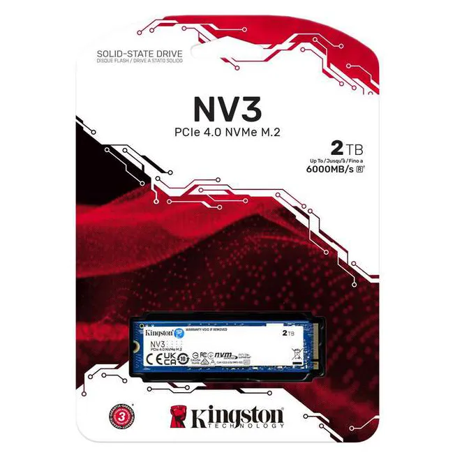 SSD накопитель 2Tb Kingston NV3 SNV3S/2000G