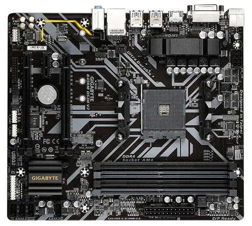Материнская плата Gigabyte B450M DS3H V2