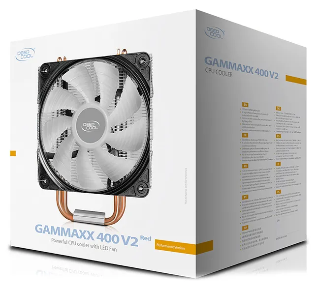 Кулер для CPU Deepcool GAMMAXX 400 V2 RED DP-MCH4-GMX400V2-RD