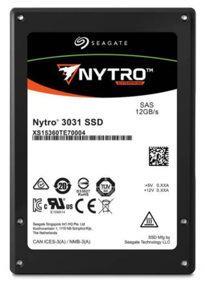 SSD накопитель 960GB SSD Seagate Nytro 3331 XS960SE70004