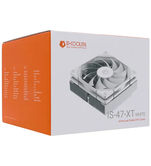 Кулер для процессора ID-Cooling IS-47-XT WHITE