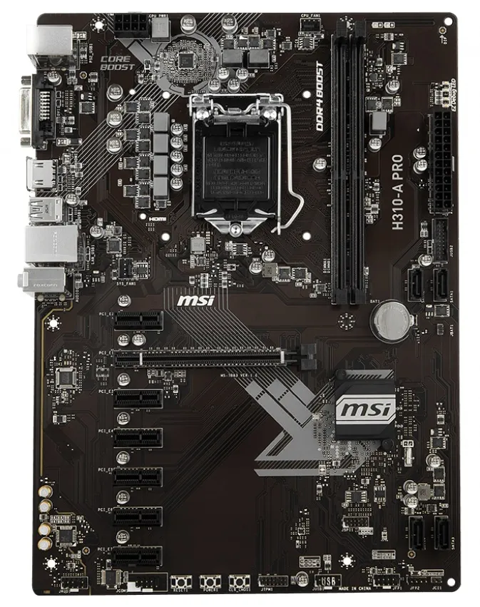 Материнская плата MSI H310-A PRO
