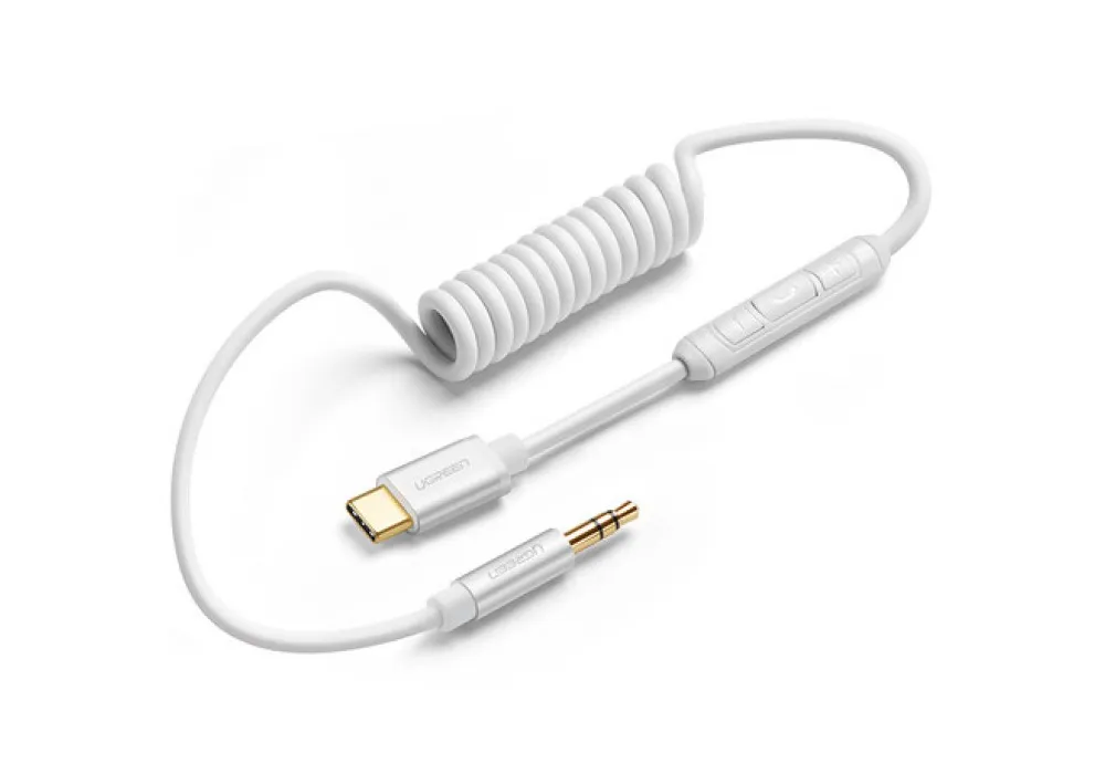 Кабель Audio USB Ugreen Type-C-3.5mm 30633 1m