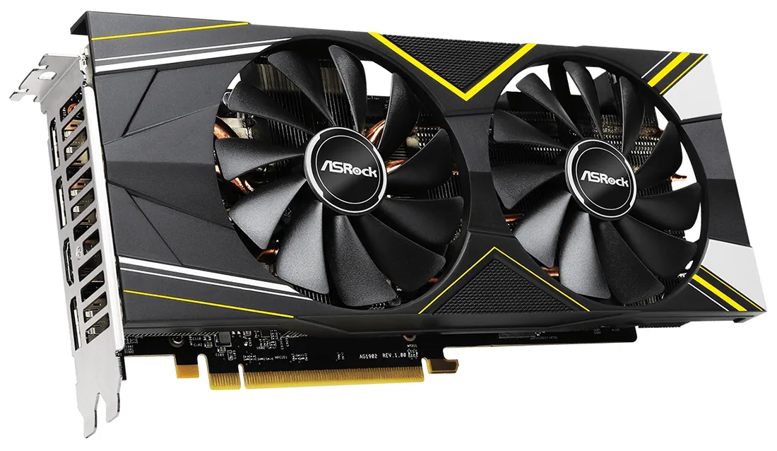Видеокарта 8 GB ASRock RX 5700 Challenger D OC CLD8GO