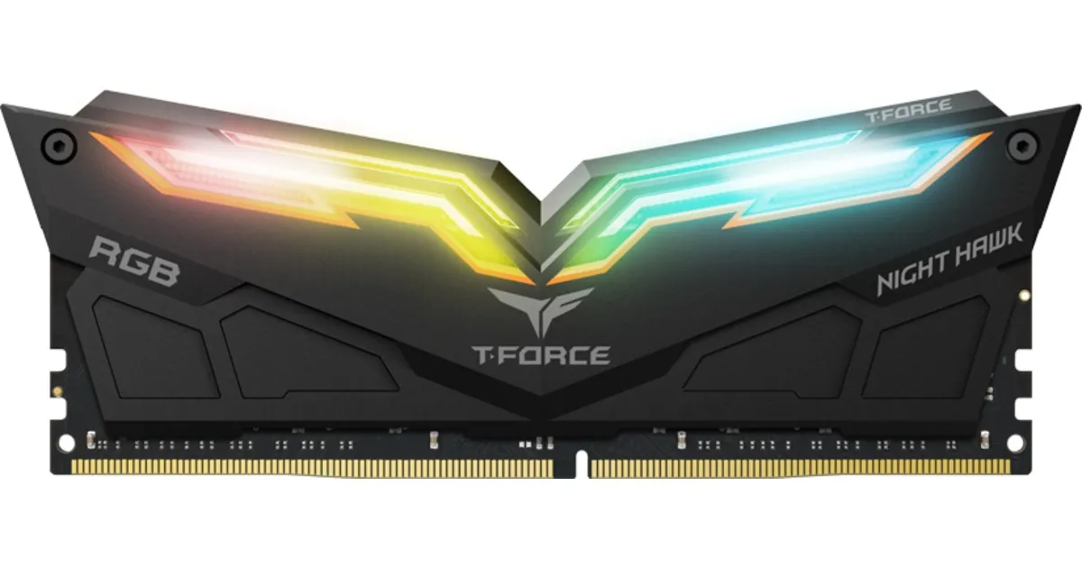 Оперативная память 16GBx2 Team Night Hawk RGB TF1D432G3200HC16CDC01