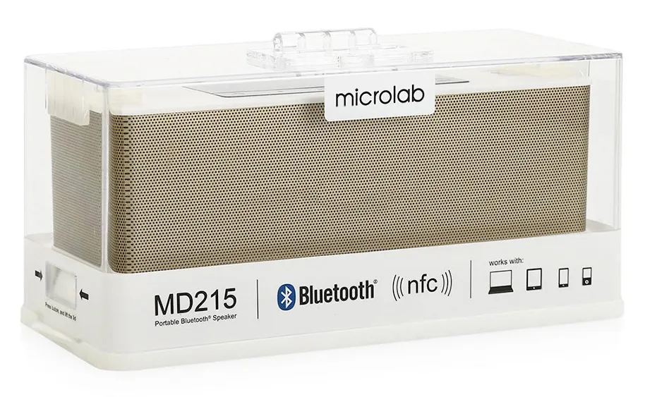 Колонки MicroLab MD215 Золотой