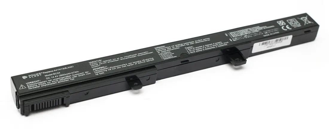 Аккумулятор PowerPlant для ноутбуков ASUS X451(A41N1308, ASX551L7) NB00000299