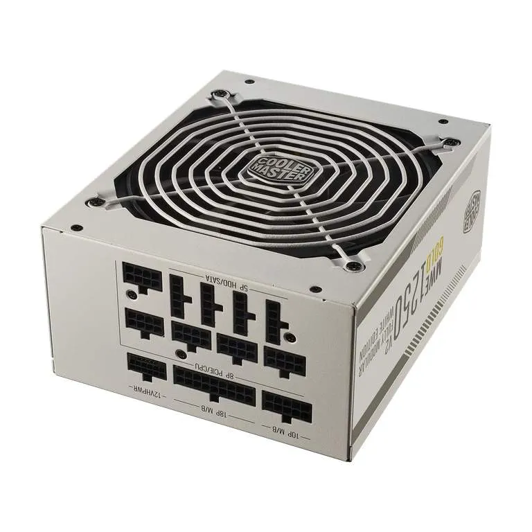 Блок питания 1250W CoolerMaster MWE GOLD 1250 V2 White MPE-C501-AFCAG-3GEU