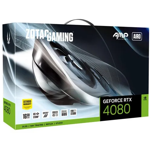 Видеокарта 16 GB Zotac RTX 4080 Trinity OC ZT-D40810J-10P