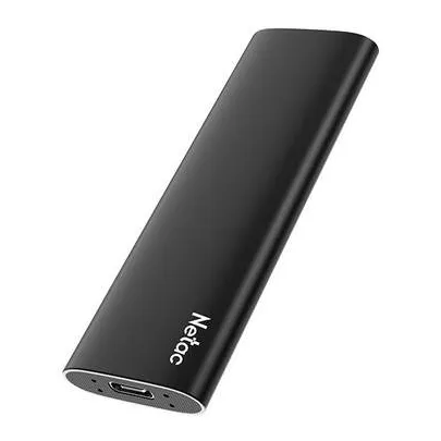 Внешний SSD диск 1TB Netac NT01ZSLIM-001T-32BK Z SLIM Чёрный