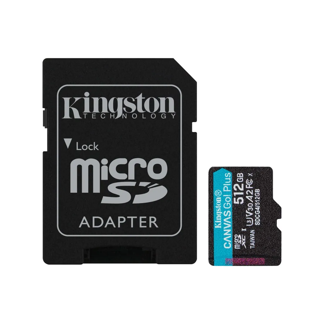 Карта памяти MicroSD Kingston Canvas Go! Plus Gen4 512GB SDCG4/512GB