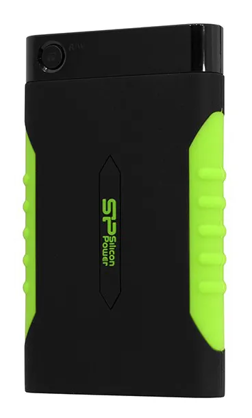 Внешний жесткий диск 2 TB Silicon Power A15 SP020TBPHDA15S3K Black-Green
