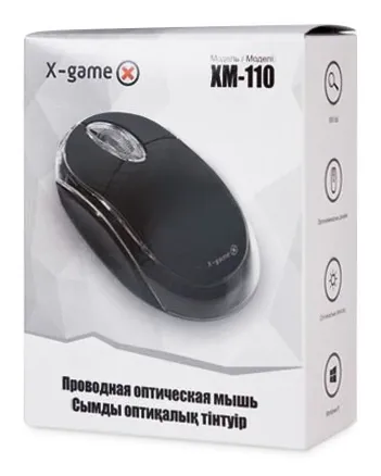 Компьютерная мышь проводная X-Game XM-110OUB
